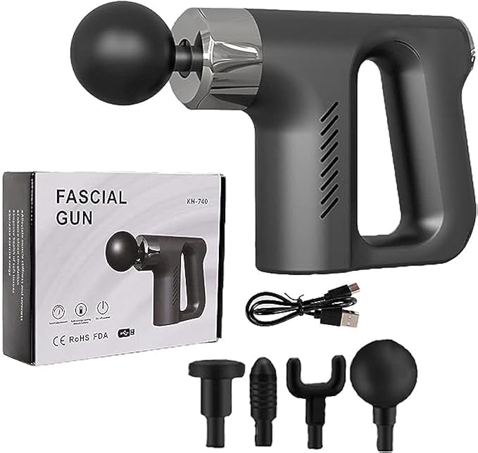 Professional Mini Massager Gun – Portable Deep Tissue Muscle Massager for Athletes & Recovery – Ultra-Quiet & Lightweight Handheld Fascia Gun image 0