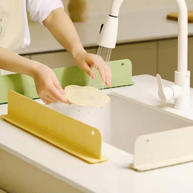 Sink Splash Guard – Waterproof Kitchen Protector with Free Scrubber Gloves image 3