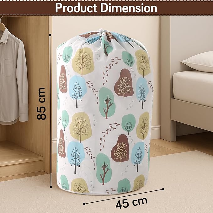 Waterproof Jumbo Storage Bag for Clothes, Quilts, Blankets & Toys image 2