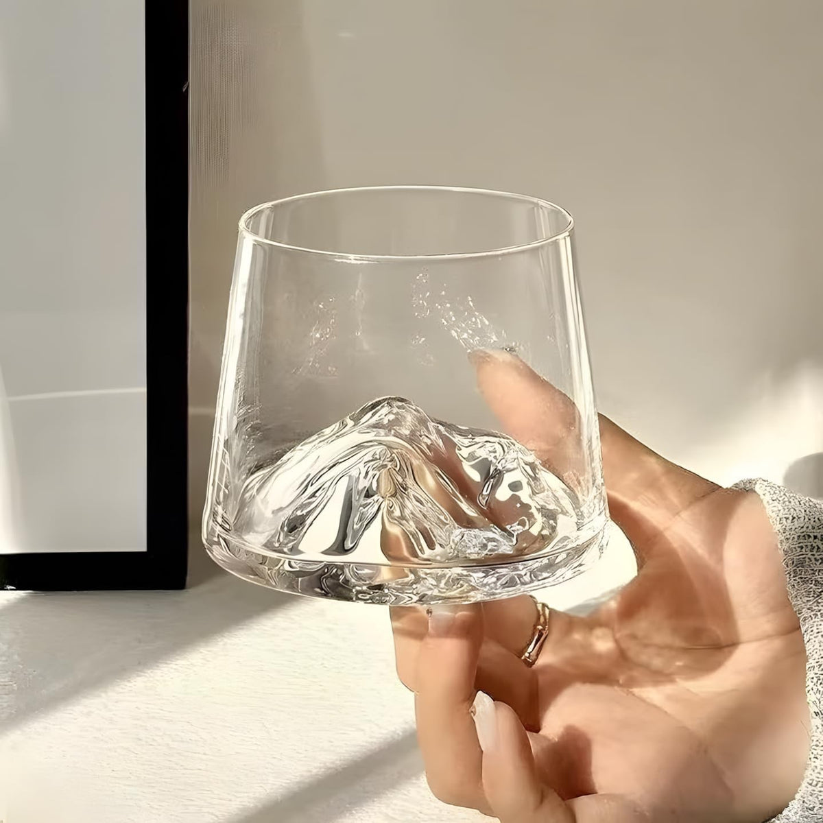 Mountain Whiskey Glass – 3D Mount Everest Whiskey Glass 230ml image 5