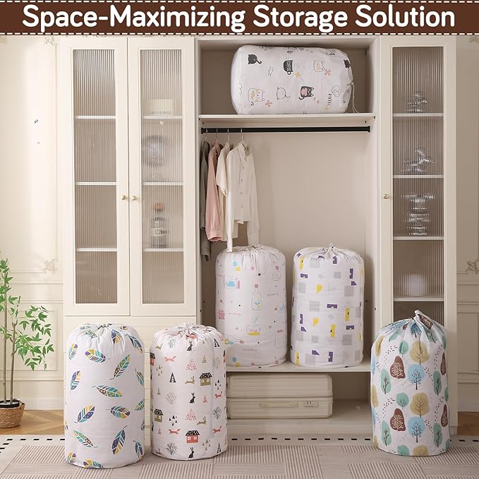 Waterproof Jumbo Storage Bag for Clothes, Quilts, Blankets & Toys image 5