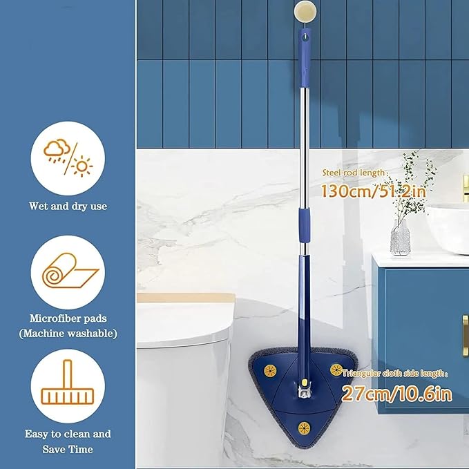 Triangle Mop with 360° Rotating Head image 2