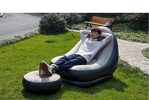 Inflatable Sofa with Footstool & Pump image 3