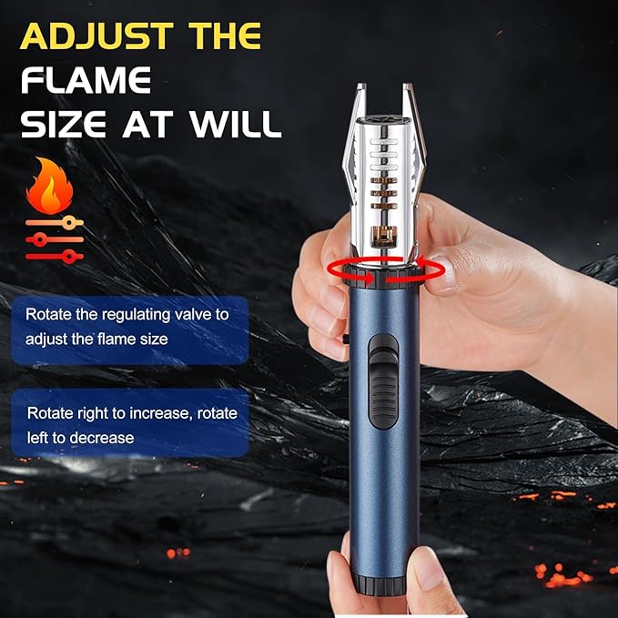 Jet Flame Lighters – Windproof Refillable Butane Torch for BBQ & Kitchen image 7
