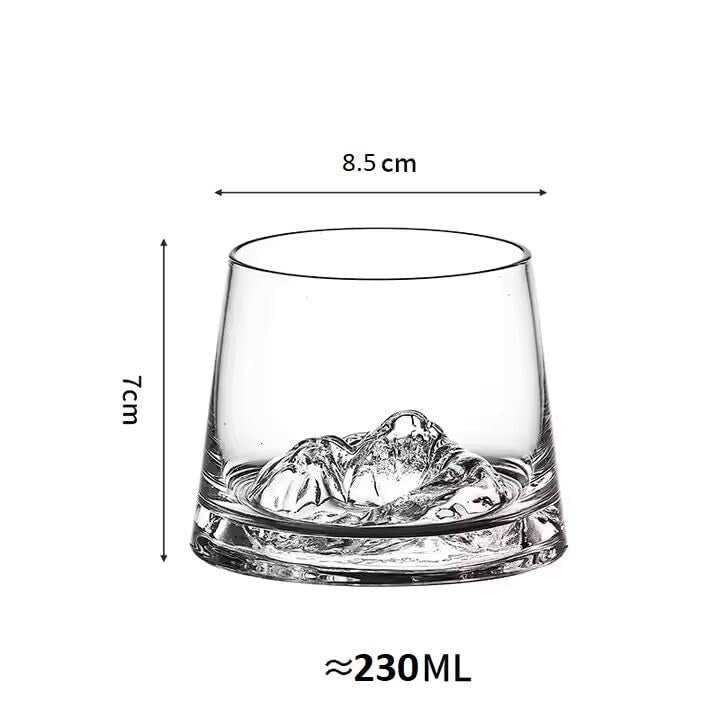 Mountain Whiskey Glass – 3D Mount Everest Whiskey Glass 230ml image 2