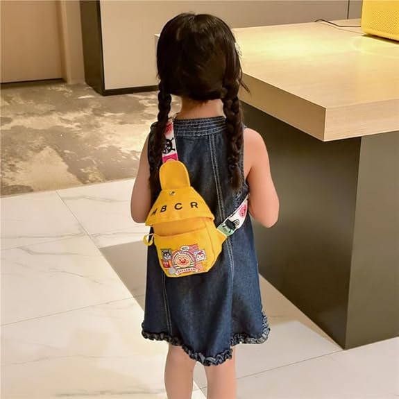 Kids Sling Bag – Vibrant Canvas Crossbody Chest Pack for Kids image 1