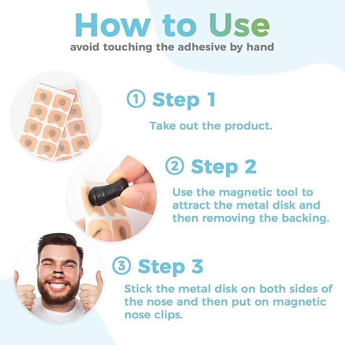 Magnetic Nasal Strips for Breathing image 5