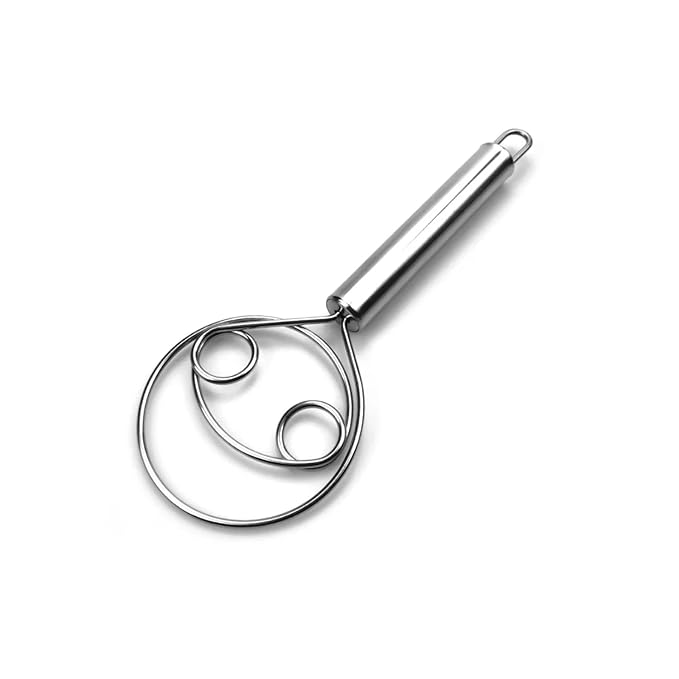 Dough Whisk Stainless Steel – Easy Mixing Tool for Bread & Baking image 5