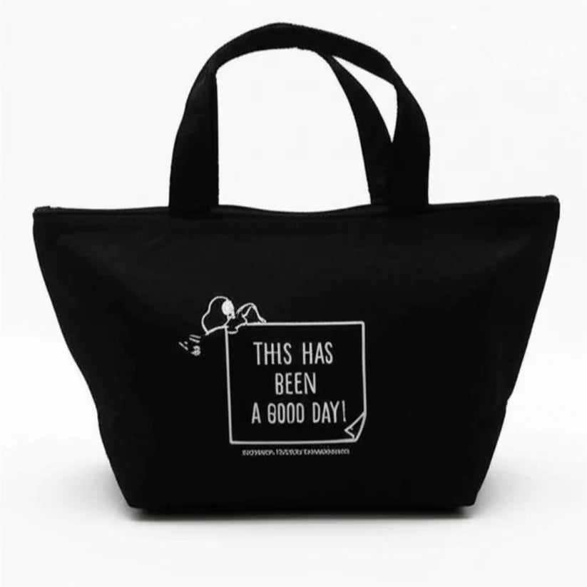 Large Insulated Canvas Tote Lunch Bags image 3