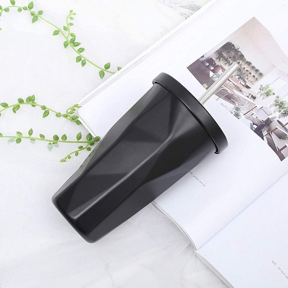 Stainless Steel Tumbler with Straw – Vacuum Insulated Coffee Tumbler 500ml image 0