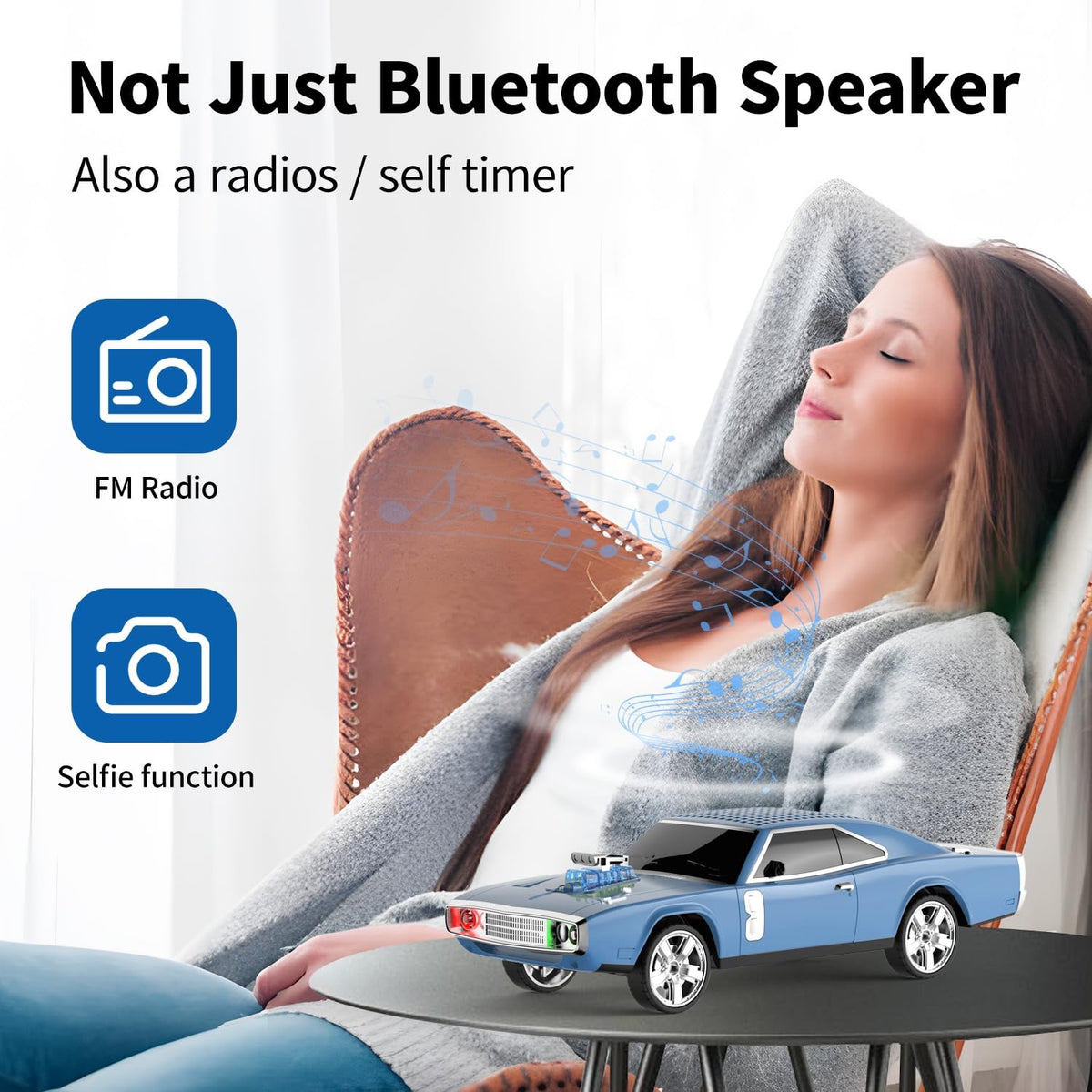 Dodge Challenger Wireless Bluetooth Speaker image 4