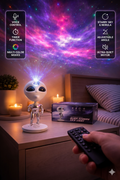 Alien Starry Sky Projector – Remote Control Galactic Nebula & Star Night Light image 0