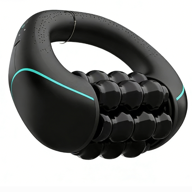 Deep Tissue Multi-Wheel Roller Massager – Ergonomic Handheld Design for Neck, Arm, and Leg Relief image 0