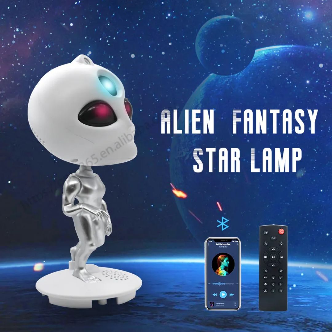Alien Starry Sky Projector – Remote Control Galactic Nebula & Star Night Light image 3