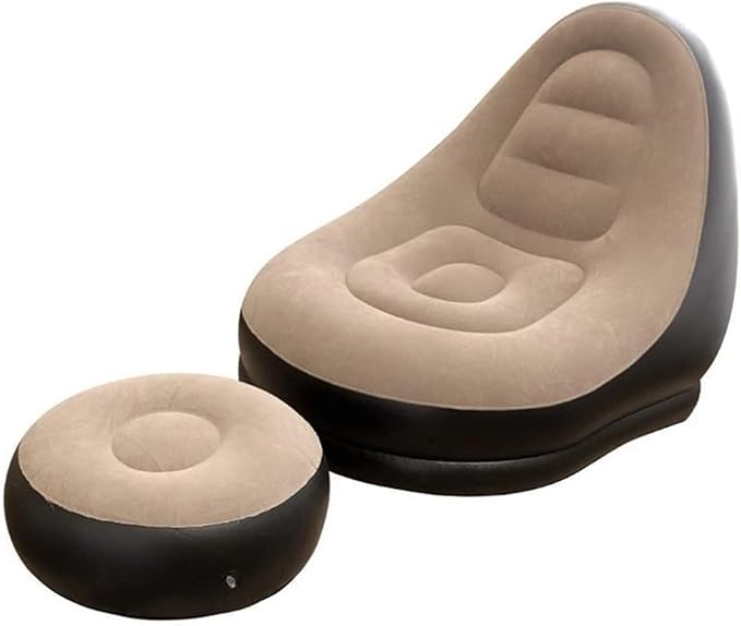 Inflatable Sofa with Footstool & Pump image 7